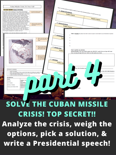 cuban missile crisis simulation