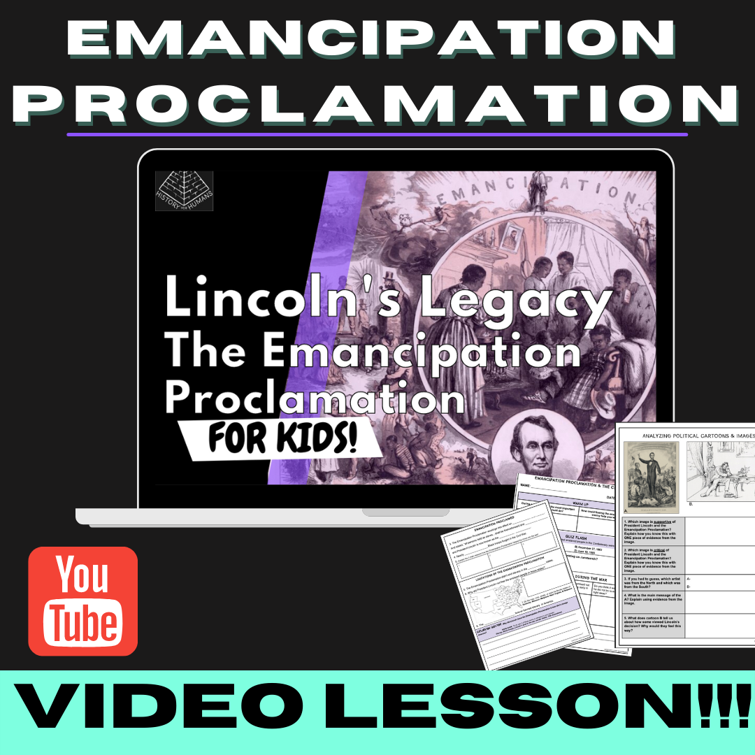 emancipation proclamation video lesson