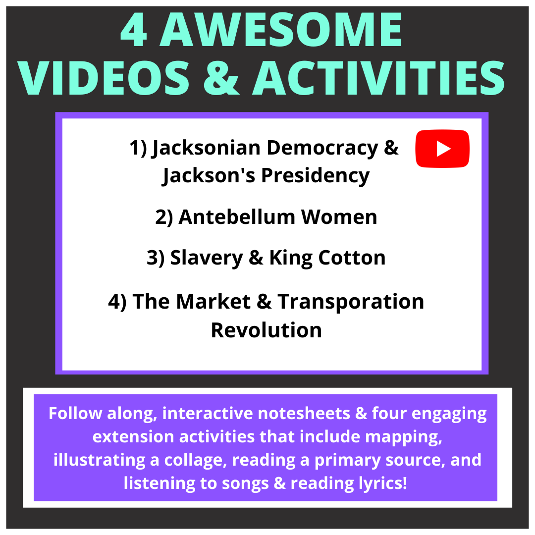 Jacksonian Democracy video lessons