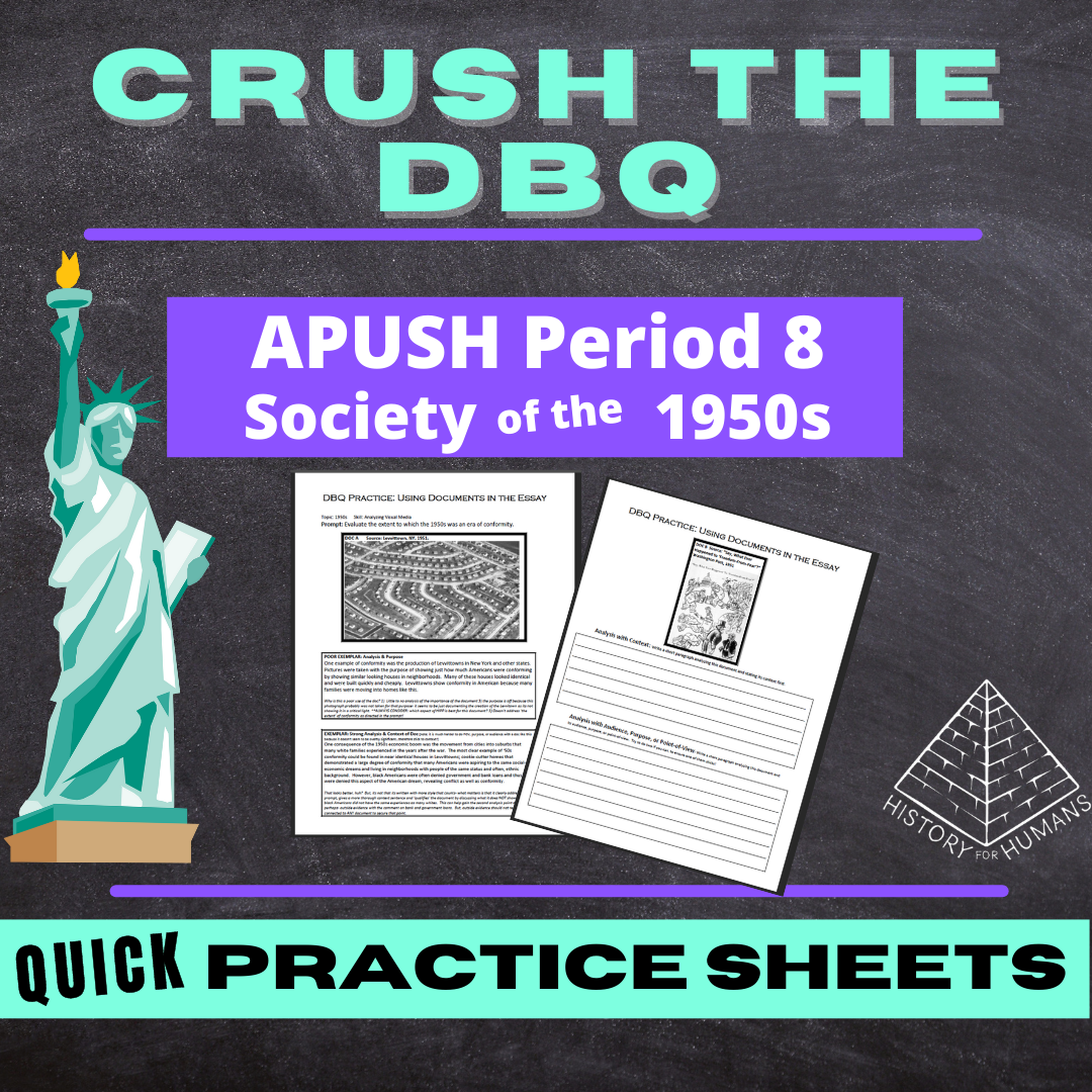 How to write the dbq for apush
