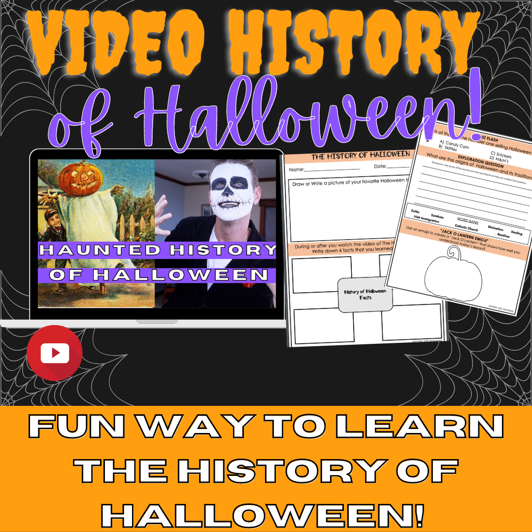 history of halloween lesson plan