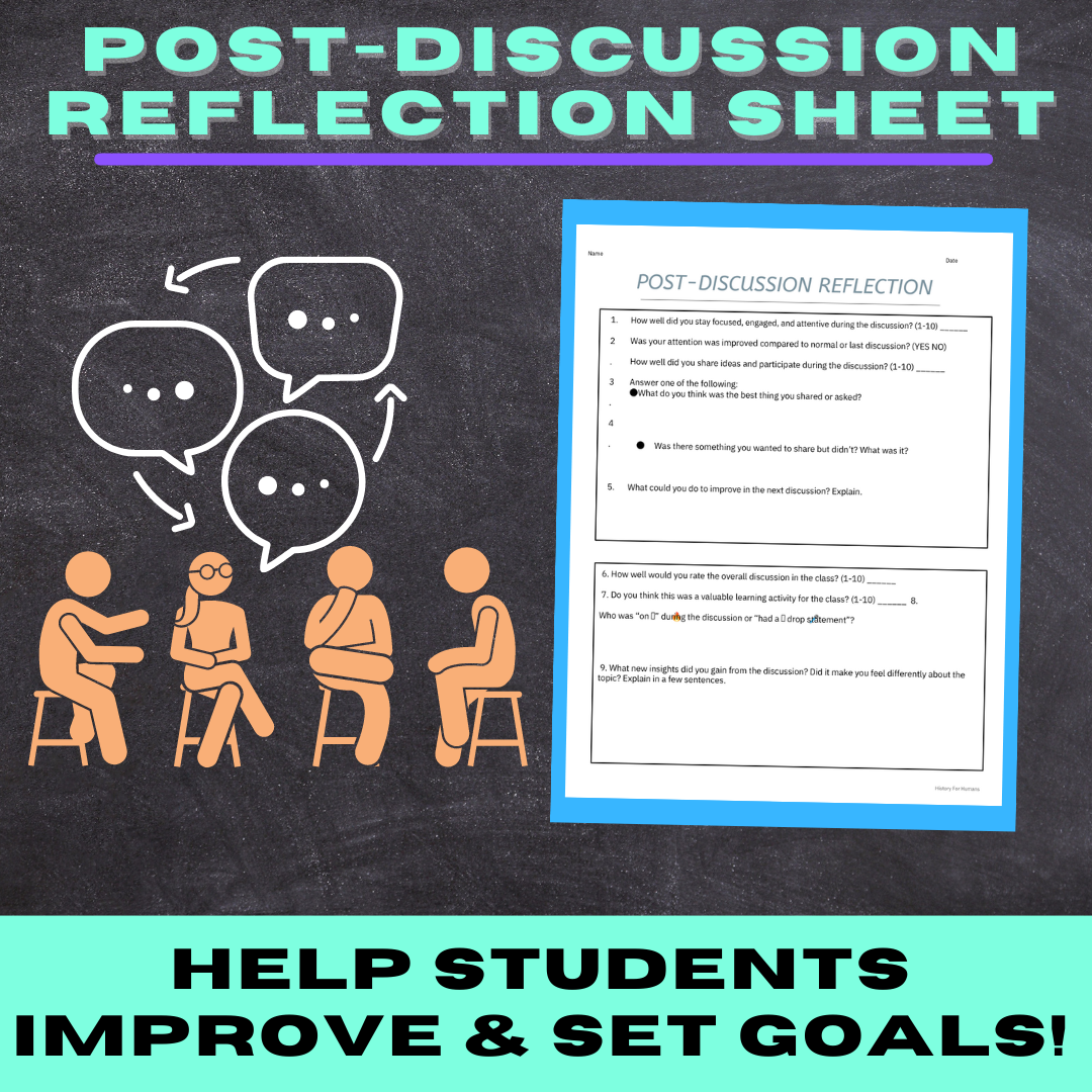 Post-Discussion Reflection Sheet – History For Humans