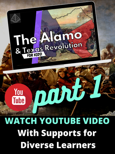 The Battle of the Alamo and Texas Independence Video Lesson