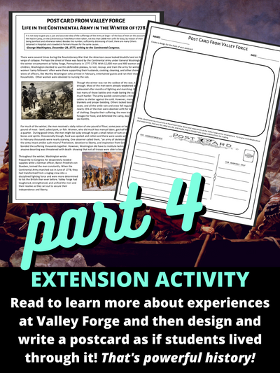 engaging valley forge activity
