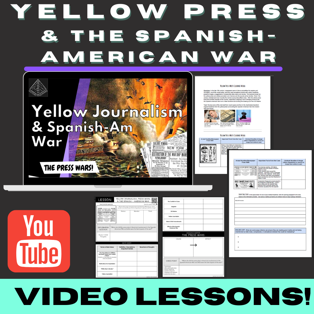 Yellow Journalism Spanish American War